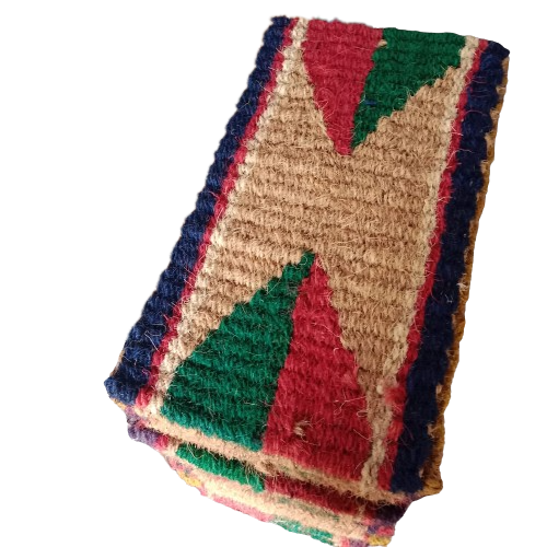 HANDWOVEN MULTI COLOUR COIR MAT